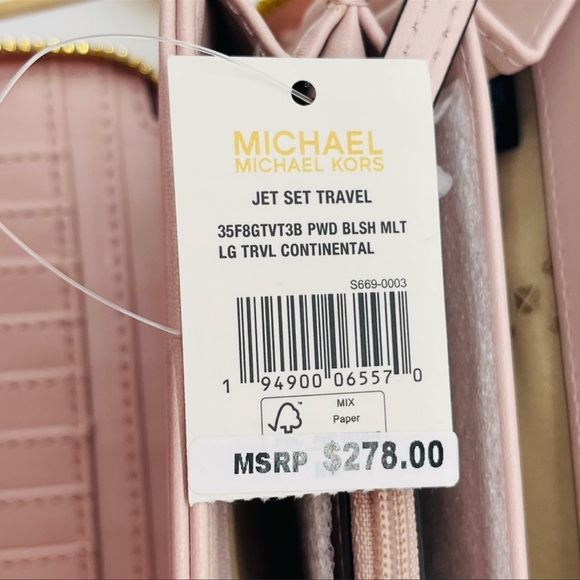 Michael Kors Large Continental Wallet Wristlet - Picture 7 of 7